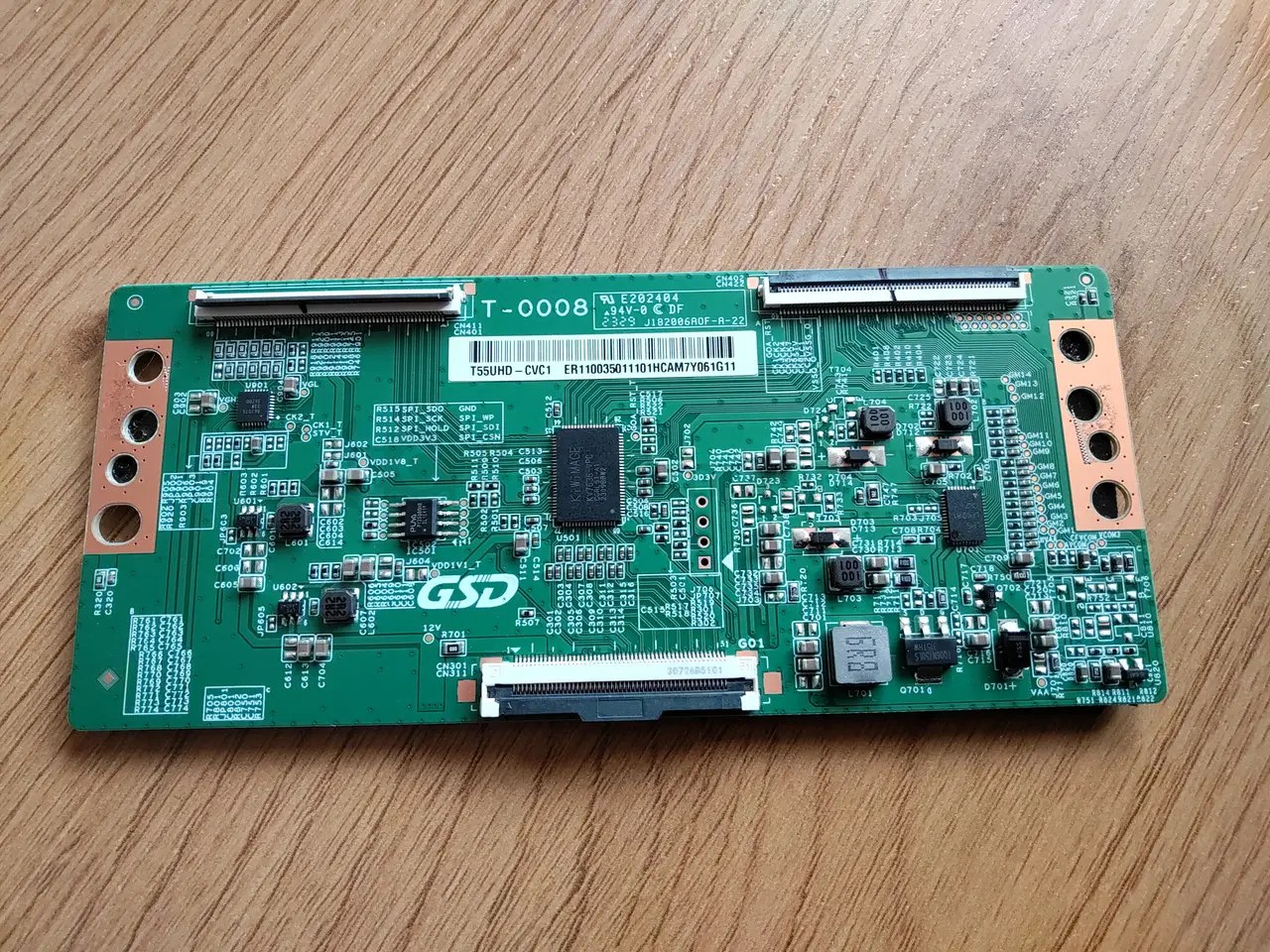 T-con тикон Roku/ONN T-0008 для T55UHD-CVC1 55" плата матриці, новий