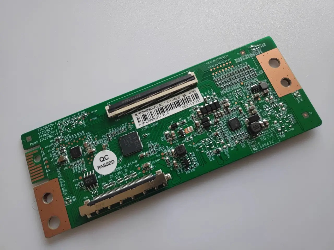 Плата тикон T-Con Board M:N2TB400FHD-F11 v1.0/3.0 2K