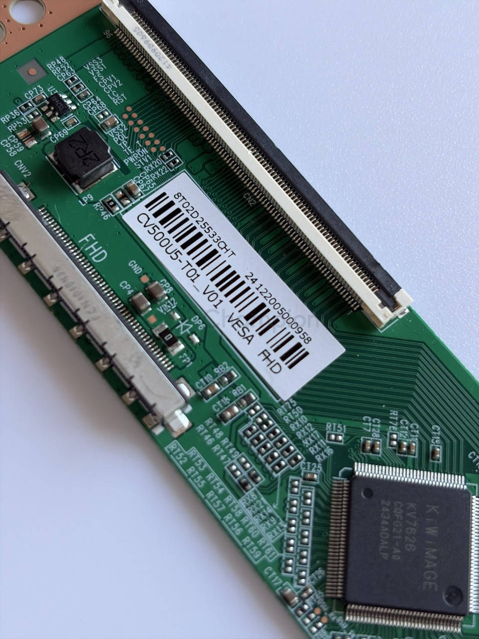 T-con тикон WDX DCBDM-X296C_02 для Samsung 50 дюйм CV500U5-T01 плата матриці, новий