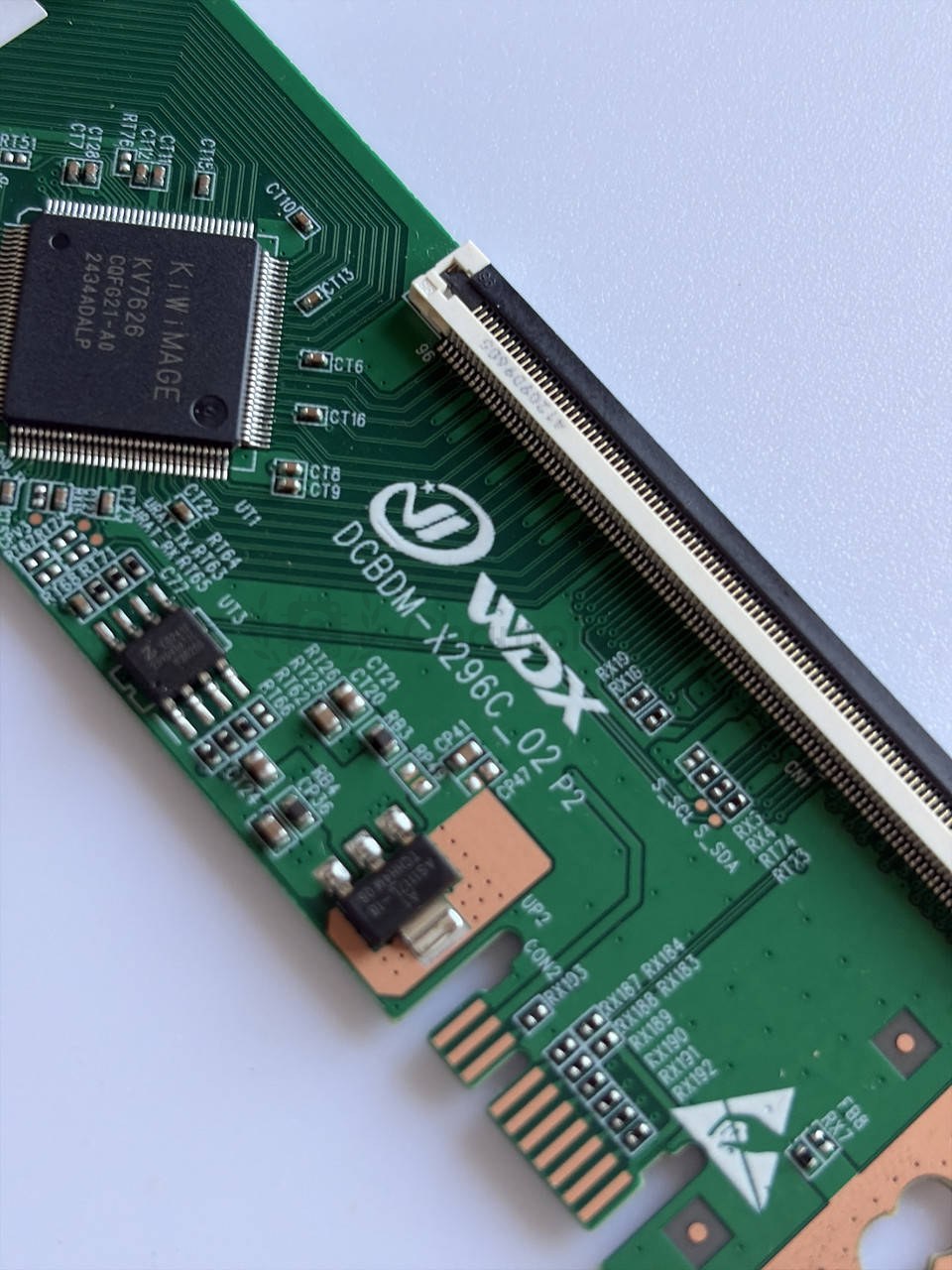 T-con тикон WDX DCBDM-X296C_02 для Samsung 50 дюйм CV500U5-T01 плата матриці, новий