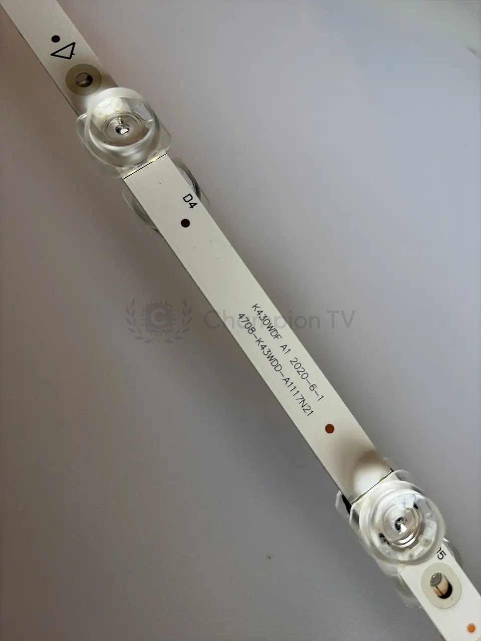 LED-підсвітка Dijitsu 4708-K43WDD-A1117N21 комплект 3 шт для 43" телевізора, новий