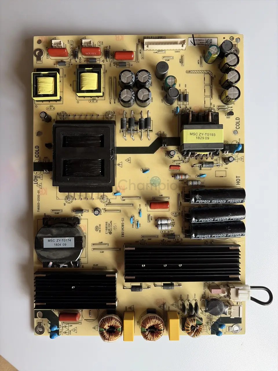 Блок живлення Kivi 65U740 65U750 65U760 TV6503-ZC02-01 M05 65 дюйм PSU