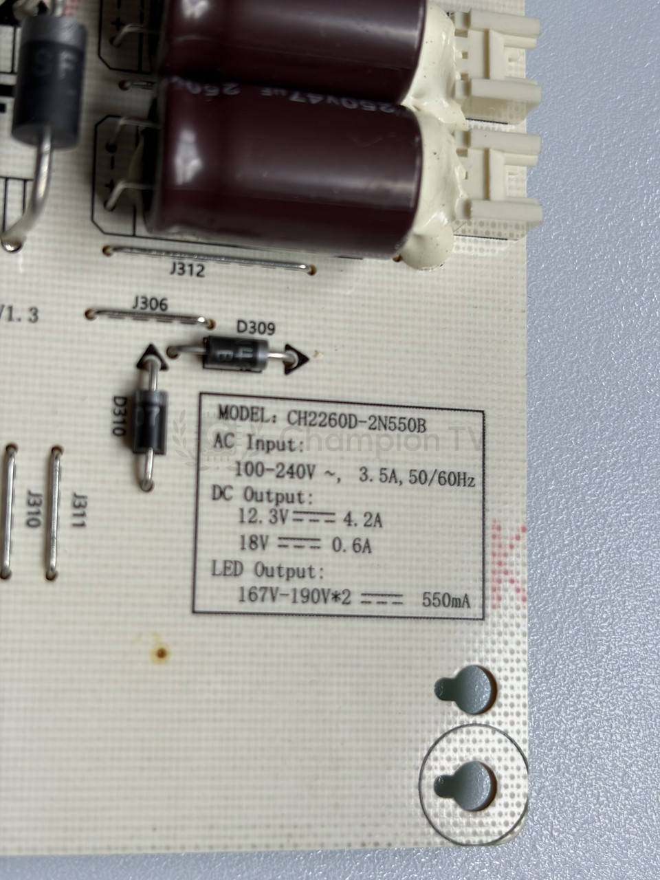 Блок живлення Philips 75 CH2260D-2N550B PSU, новий