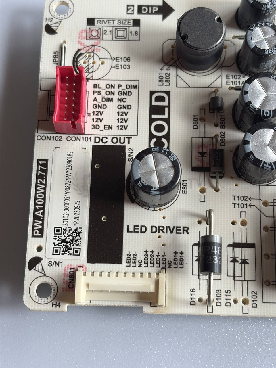 Блок живлення TCL PW.A100W2.771 43P735 LED driver PSU, новий