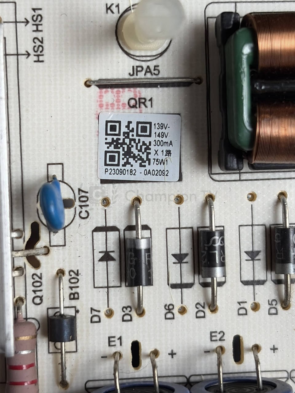 Блок живлення TCL PW.A100W2.771 43P735 LED driver PSU, новий
