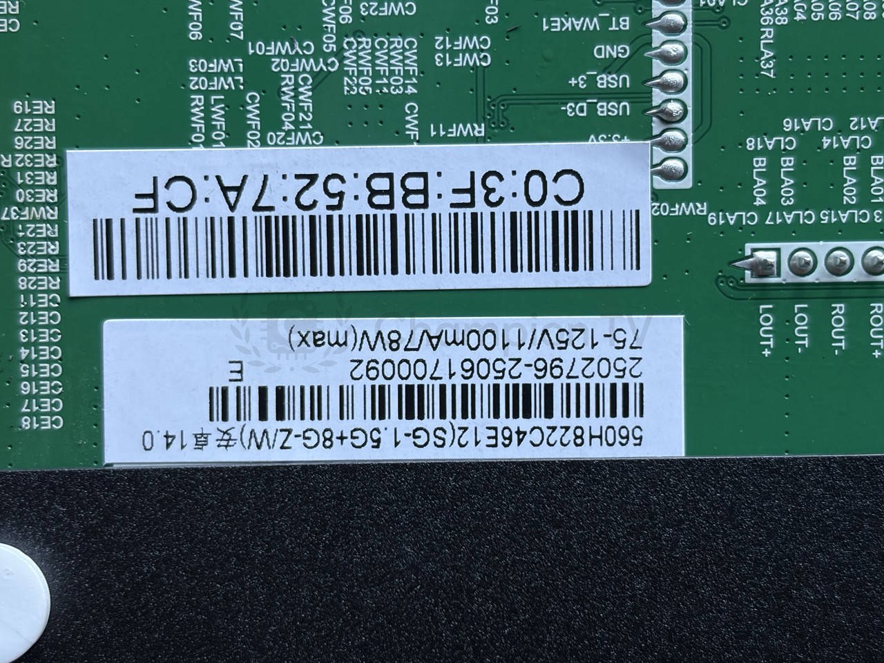 Системна плата ROMSAT ZP.560H.822R00 55 дюйм 4K mainboard, новий