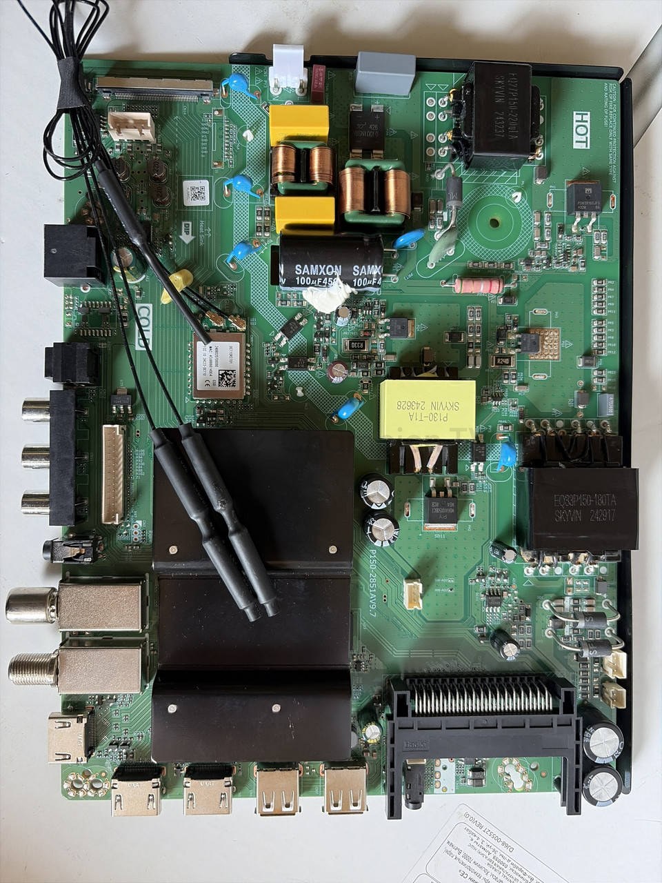 Системна плата 2E 50A77Q P150-2851AV9.7 50" mainboard, нова