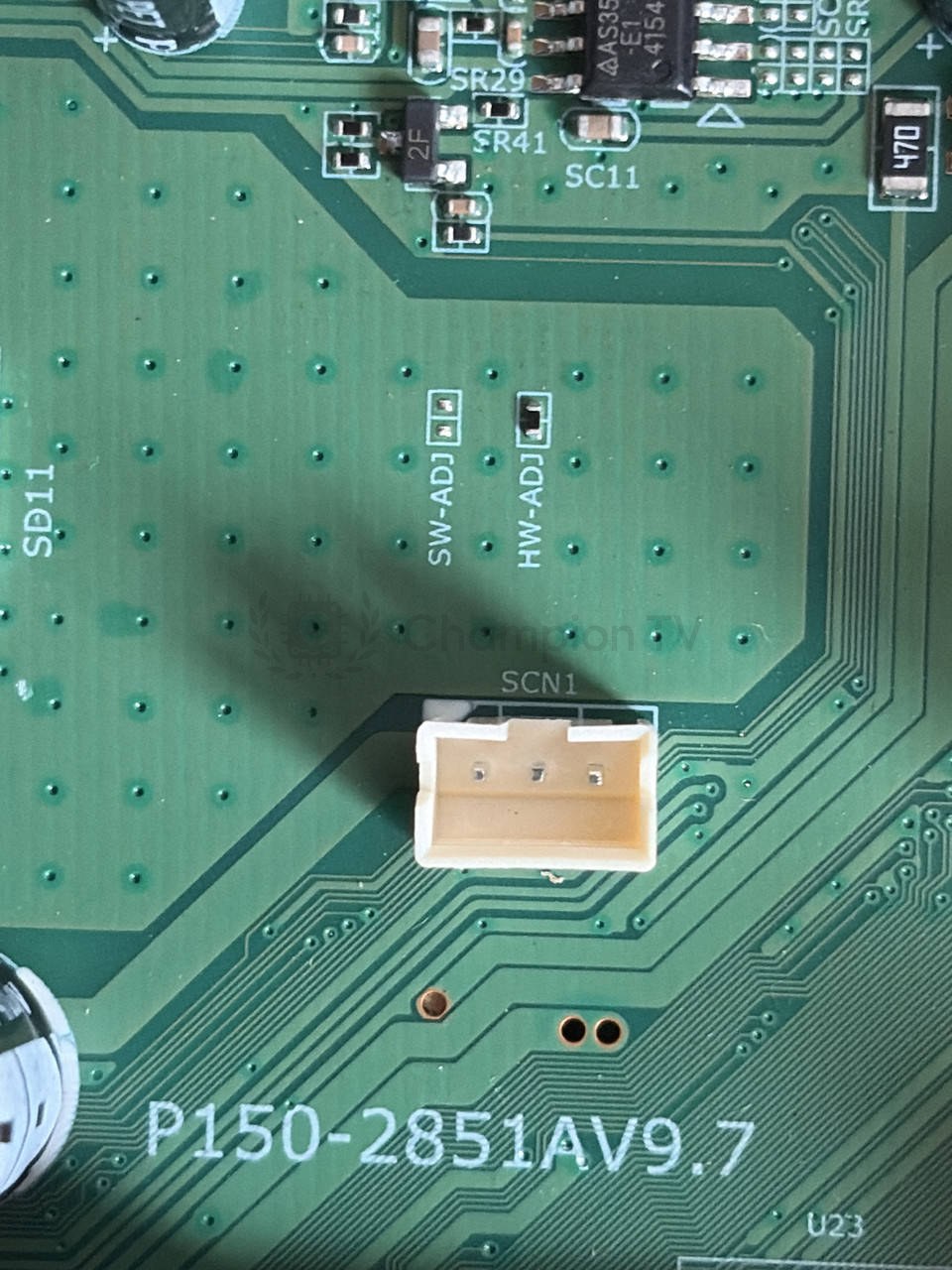 Системна плата 2E 50A77Q P150-2851AV9.7 50" mainboard, нова