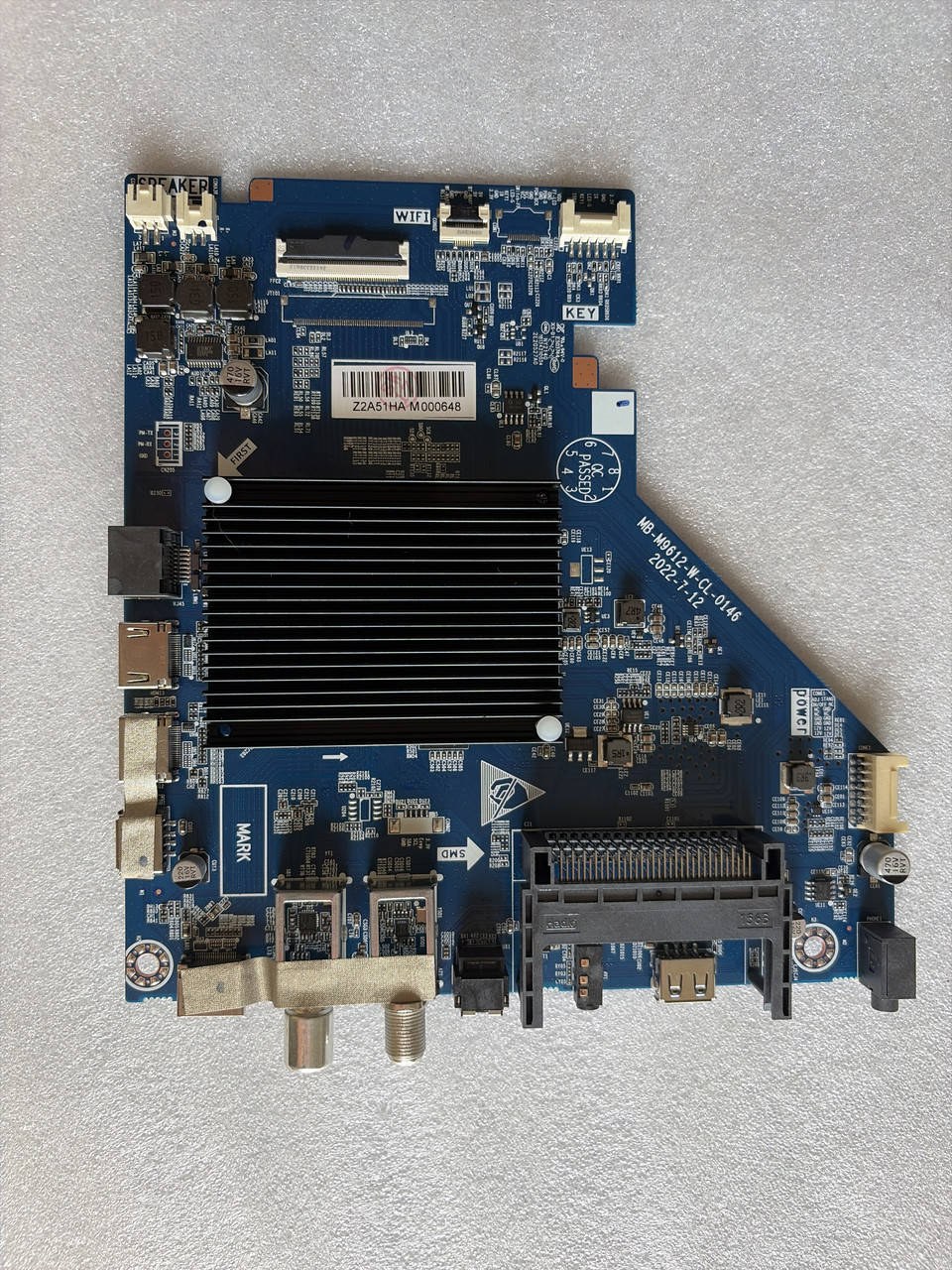 Системна плата mainboard ERGO 43GUS8555 MB-M9612-W-CL-0146 43" плата керування, нова