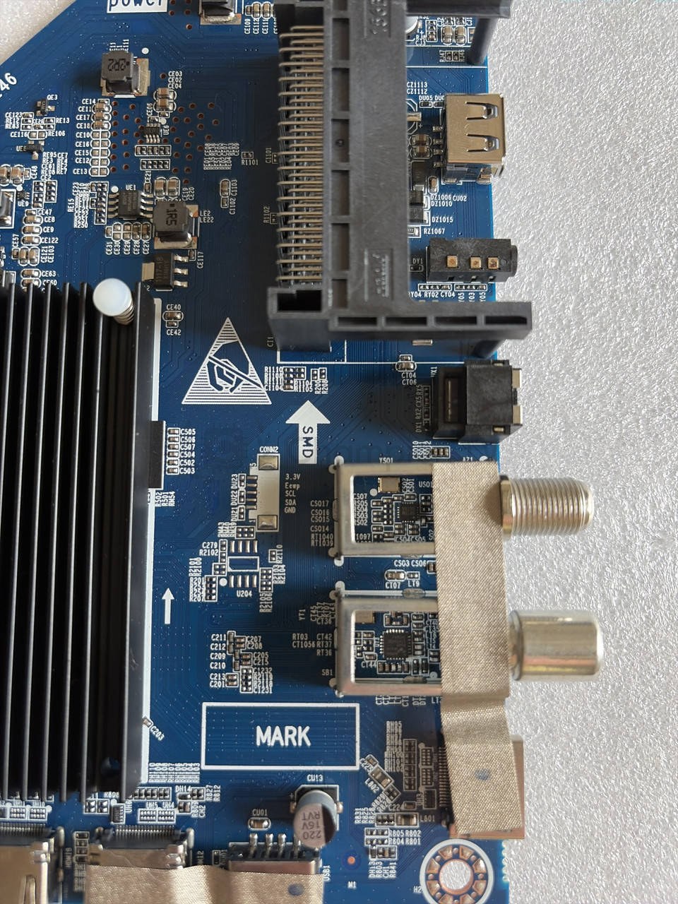 Системна плата mainboard ERGO 43GUS8555 MB-M9612-W-CL-0146 43" плата керування, нова
