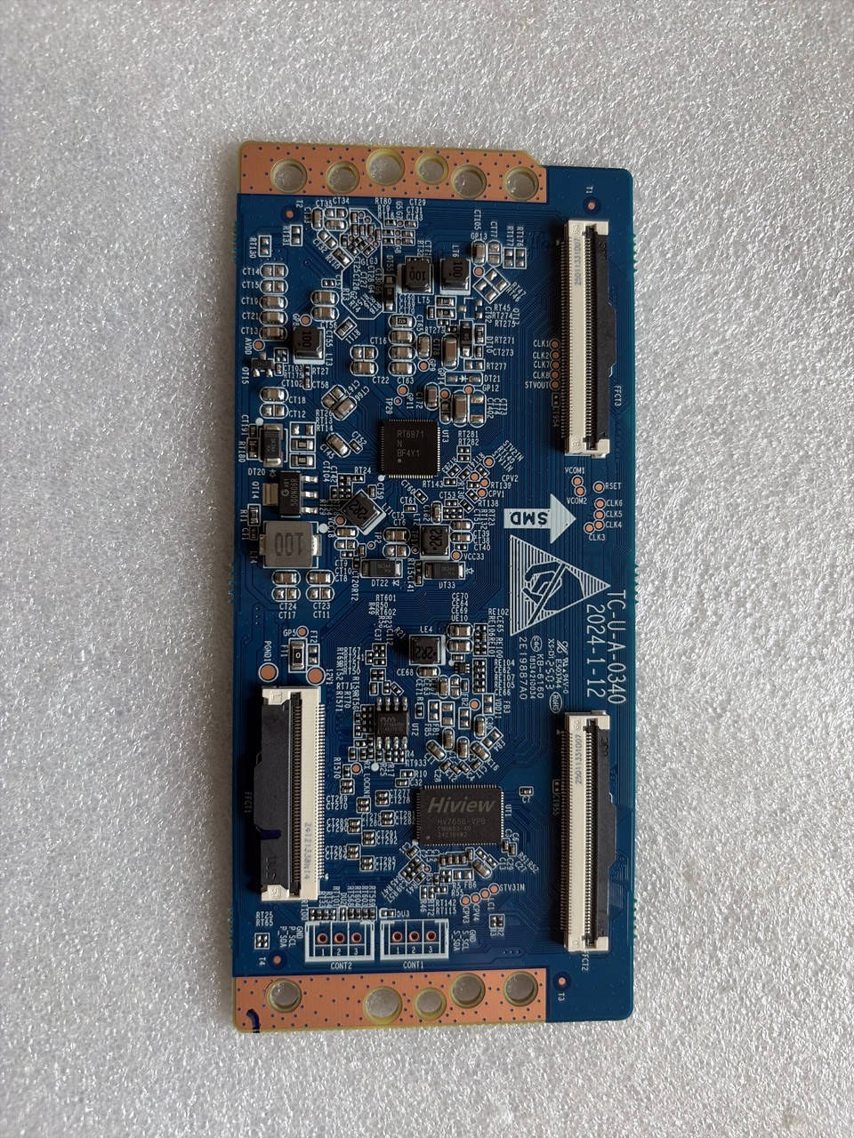 T-con тикон ERGO TCU-A-0340 для ERGO 43GUS8555 (43 дюйми) плата матриці, нова
