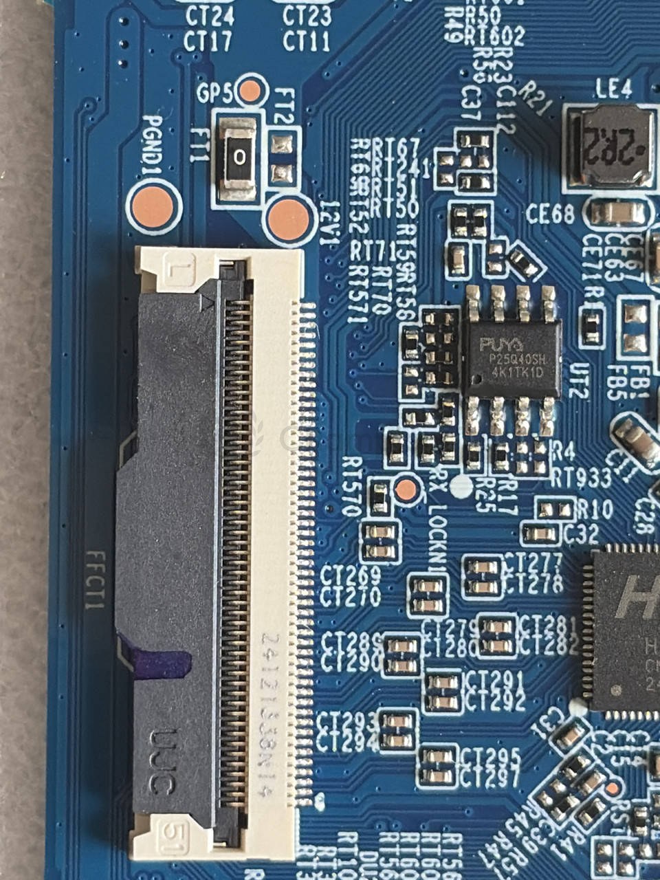T-con тикон ERGO TCU-A-0340 для ERGO 43GUS8555 (43 дюйми) плата матриці, нова