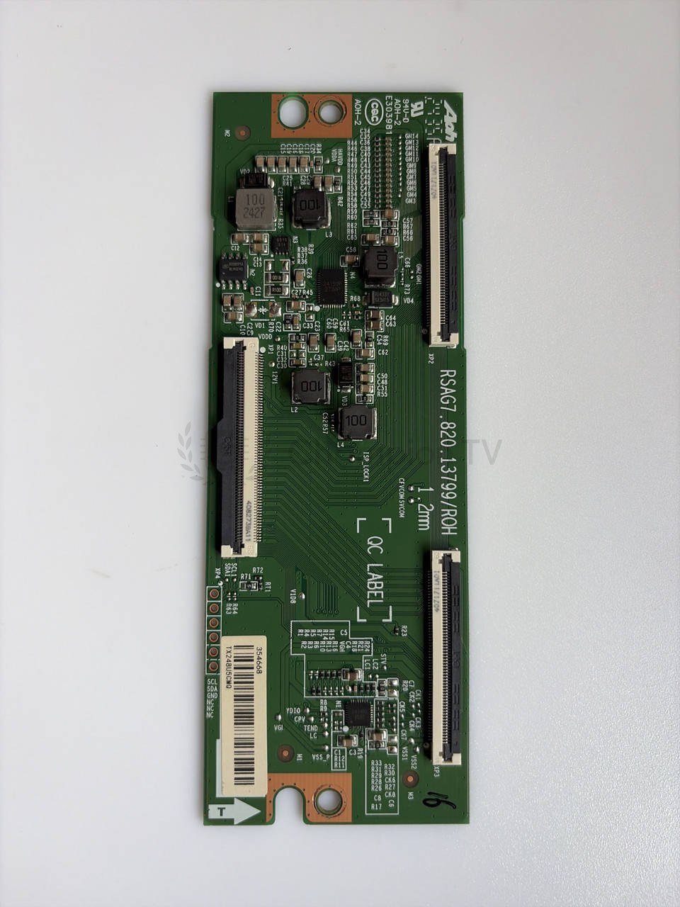 T-con тикон Hisense RSAG7.820.13799 для Hisense 55A6N (55") плата матриці