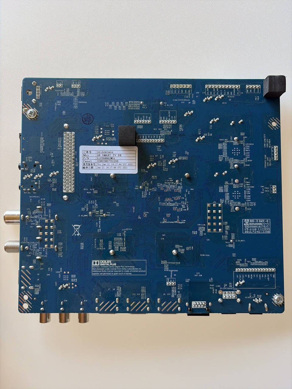 Haier 58 Smart TV BX CV6886H-A 58" системна плата mainboard, нова