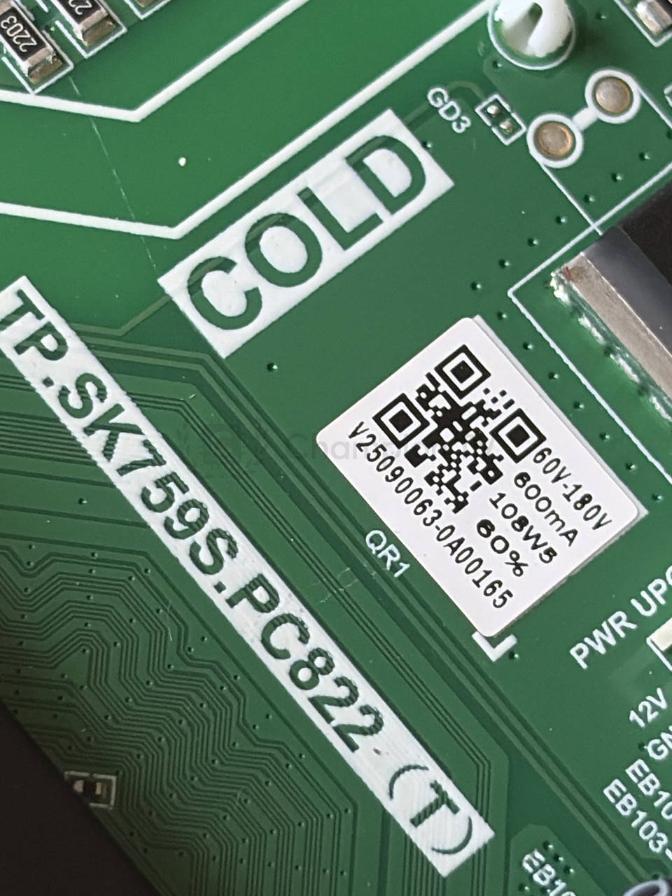 Системна плата mainboard Samsung LE5500 TP.SK759S.PC822 55" SMART TV, нова