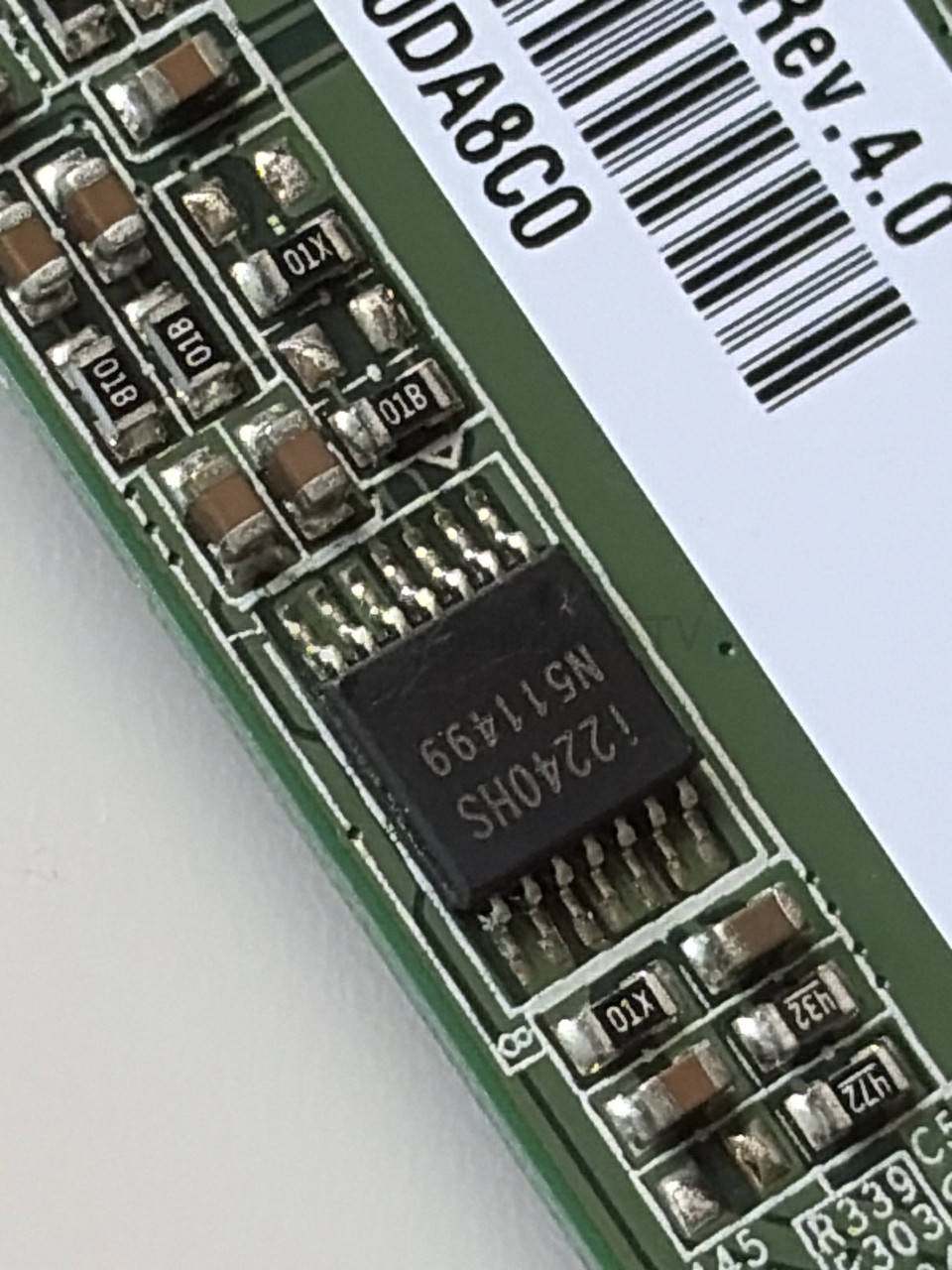 Плата буфер-драйвер матриці BOE HV236WHB-F10 Rev.4.0 (тайминг-контролер), нова