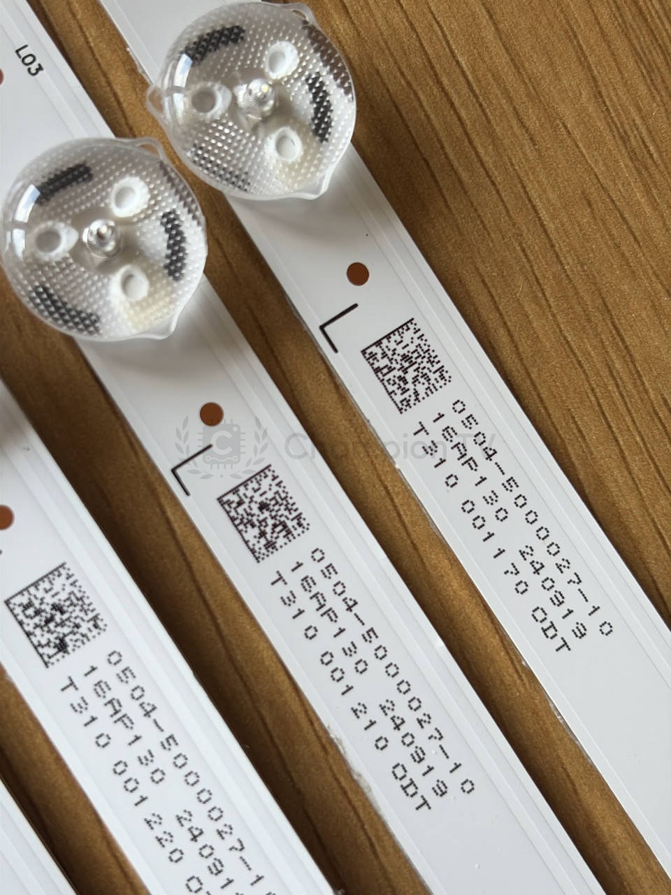 LED-підсвітка планка Samsung 50" JL.D500L1330-140AS-M_V01 комплект 4 шт підсвічування, нова