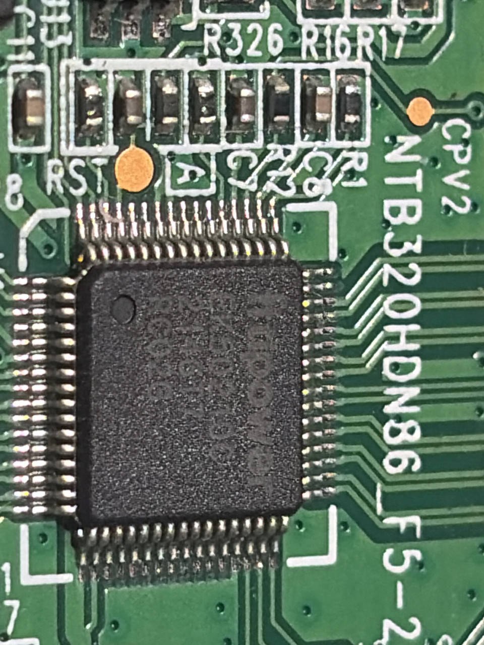 Плата тикон NTB320HDN86_F5-2 Pt320at03-4