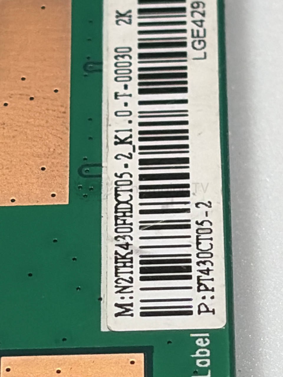 T-con тикон LG N2THK430FHDCT05-2 43" FHD для LG плата матриці, нова