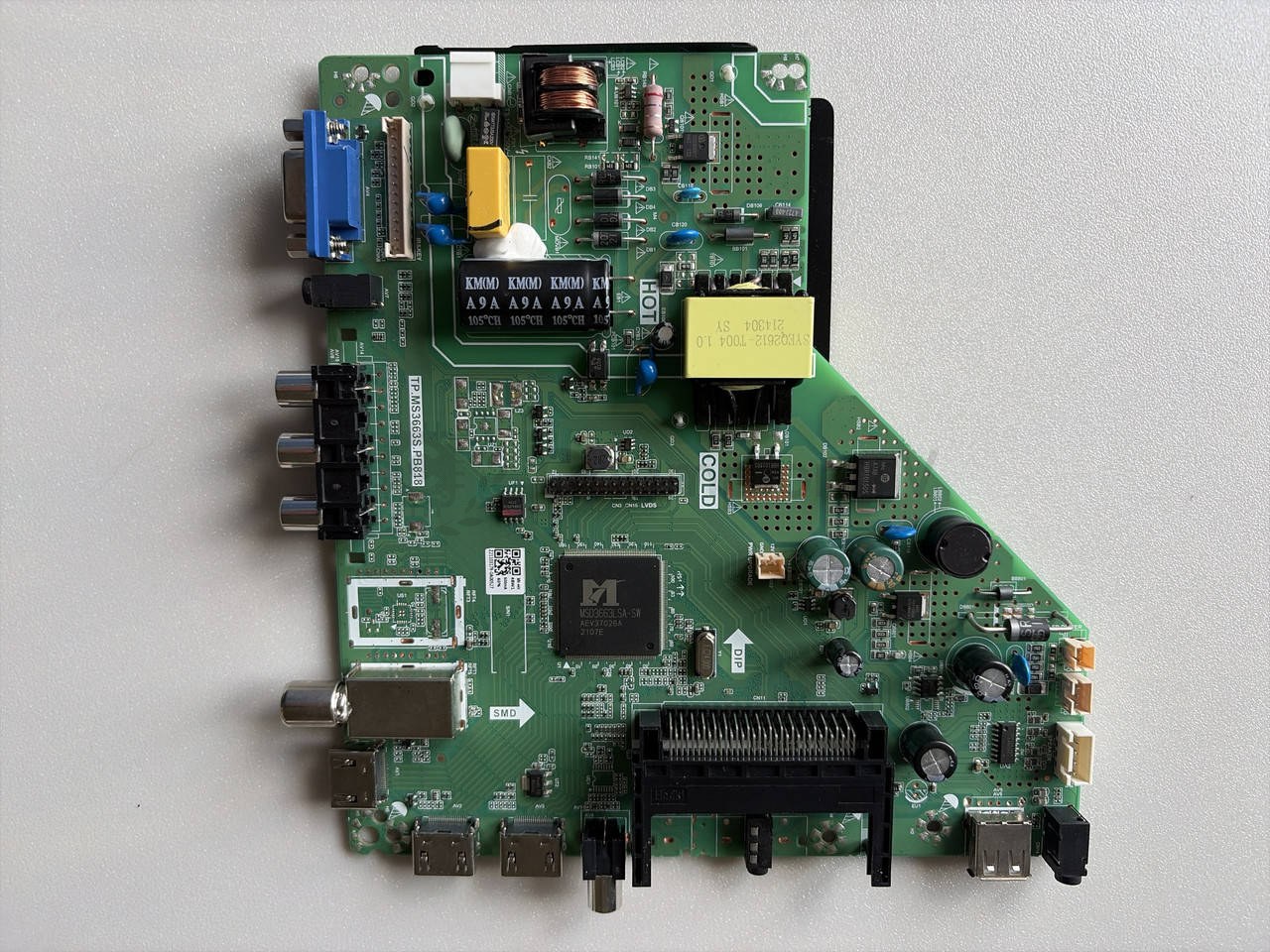 Системна плата mainboard MYSTERY TP.MS3663S.PB818 MTV-3220HT2 32" дюймів, нова