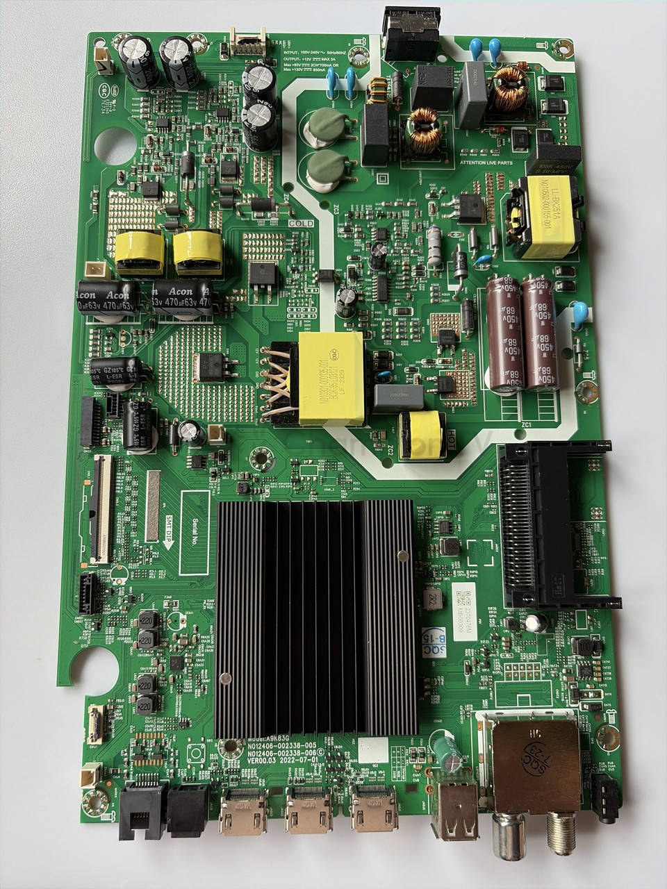 Skyworth 55Q3B N012406-002338-005 55" системна плата mainboard, нова
