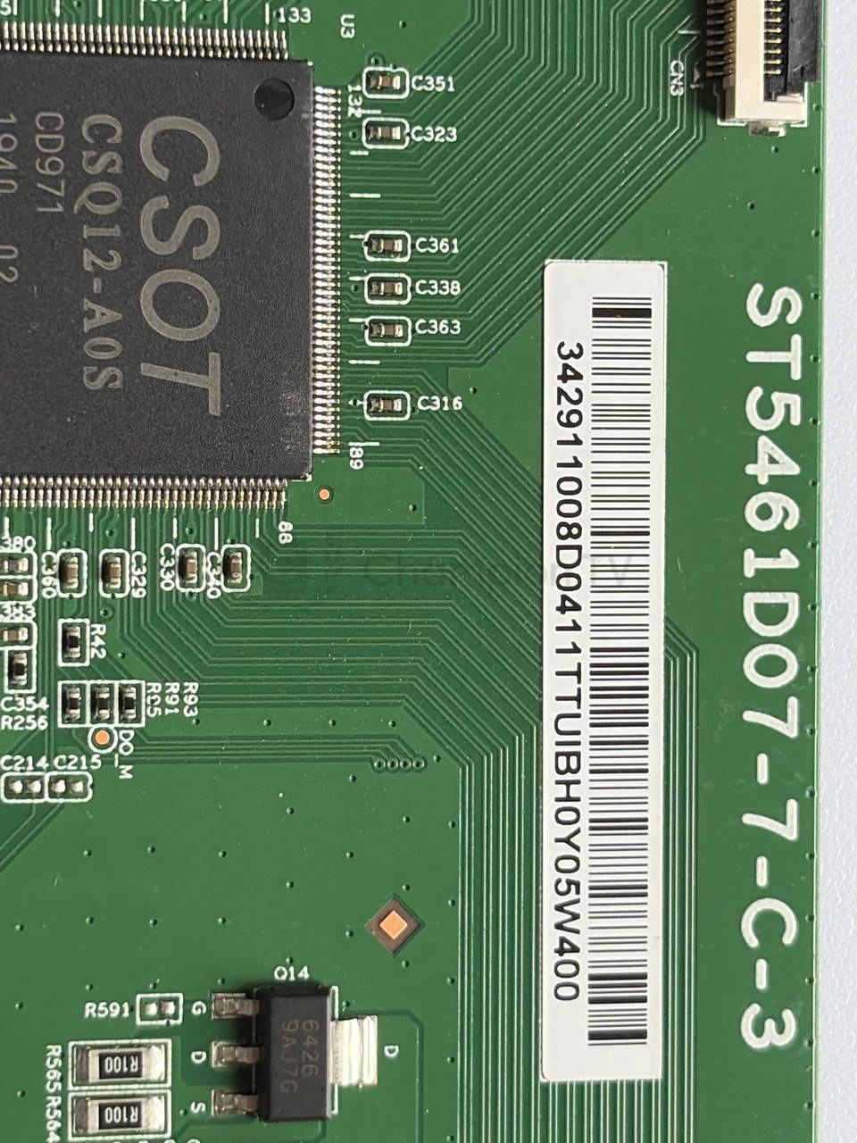 T-con тикон Xiaomi ST5461D07-7-C-3 342911008DH1BRUGC1062403 для 55 дюйм, новий