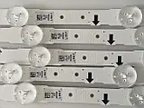 Підсвітка led лінійка телевізора Samsung Ue40j5100aw 40' d4ge-400dca-r2