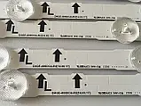 Підсвітка led лінійка телевізора Samsung Ue40j5100aw 40' d4ge-400dca-r2