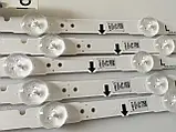 Підсвітка led лінійка телевізора Samsung Ue40j5100aw 40' d4ge-400dca-r2