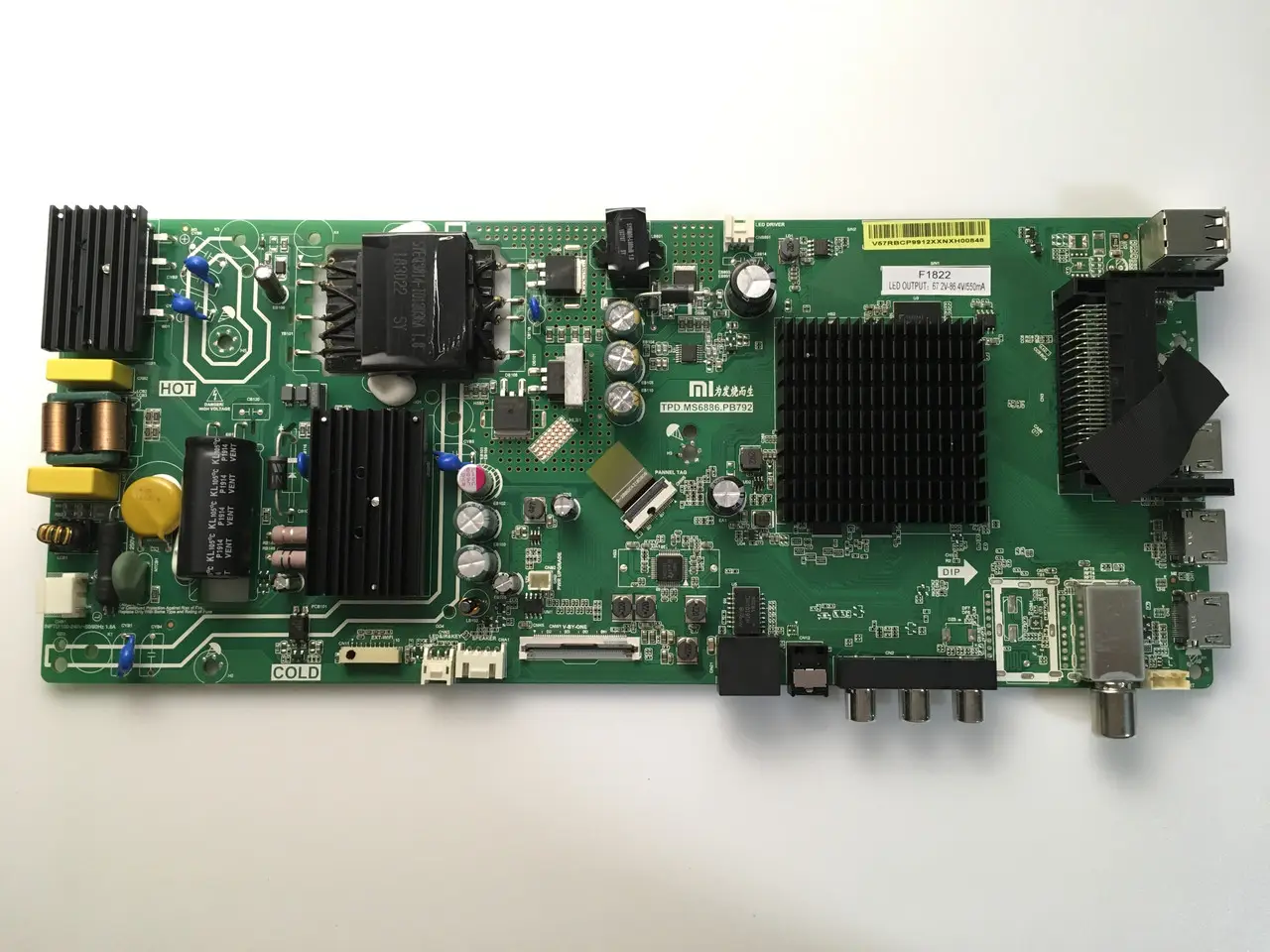 Системна плата телевізора TPS.MD6886.PB792 Xiaomi MI L43m5-5aru