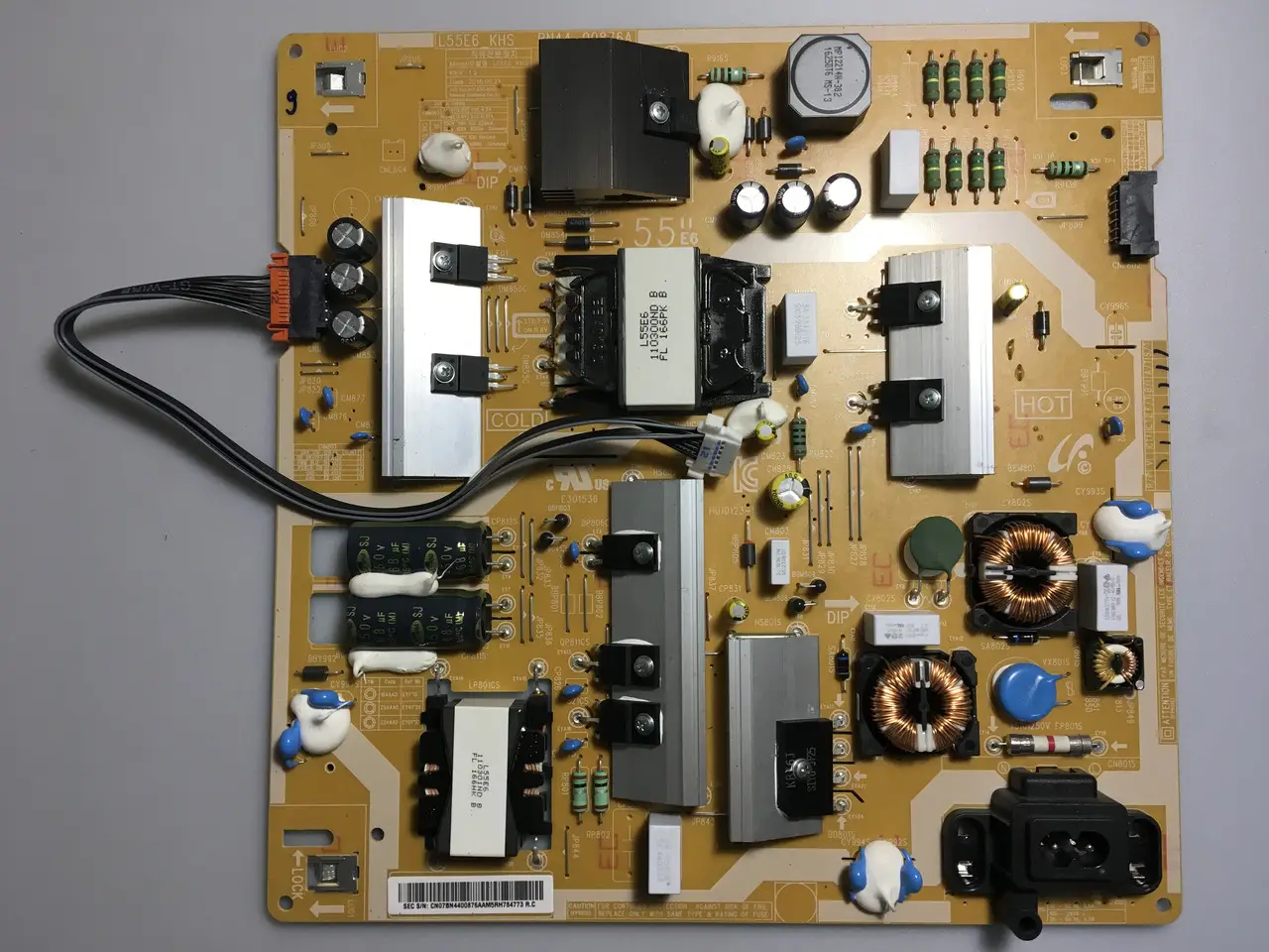 Плата блок живлення Ue55ku6650 bn44-00876а L55e6 55 Samsung ku6650