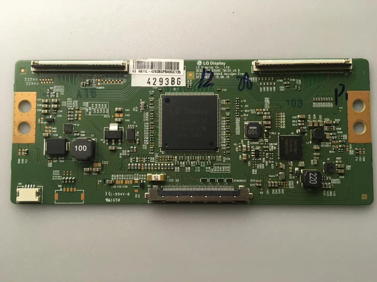 Плата тикон T-con LG 6870c-0584A v0.6 55uhd tm120