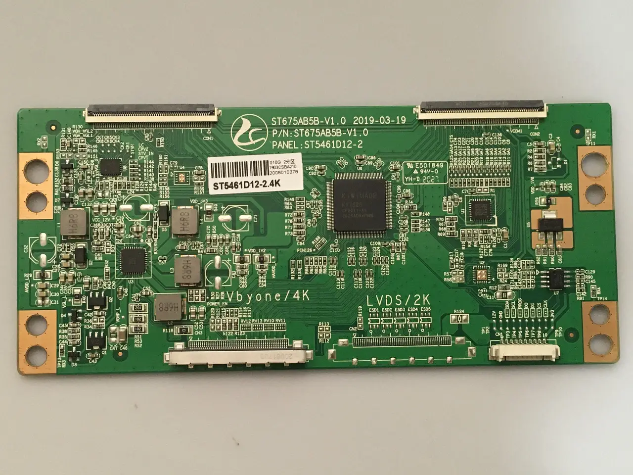 Плата тикон T-con HV490QUB-N8F BOE