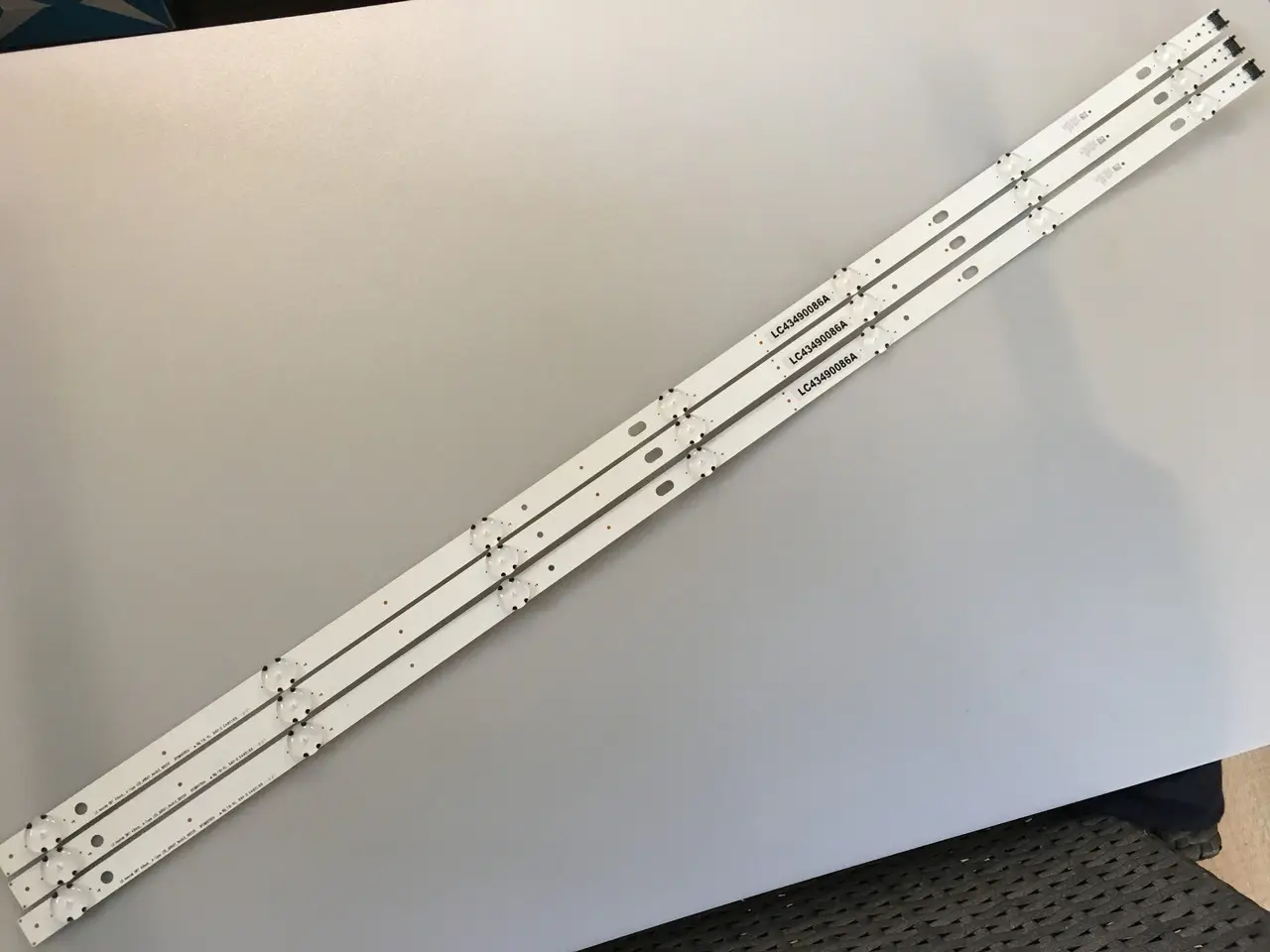 Підсвітка led телевізора LG innotek DRT 43 inch A-type LC43490086A