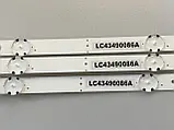 Підсвітка led телевізора LG innotek DRT 43 inch A-type LC43490086A