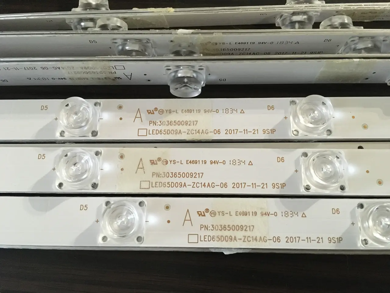 Підсвітка телевізора Kivi 65ux10s Haier 65" led65d09 оригінал планка тип А поштучно led65d09-zc14ag 2