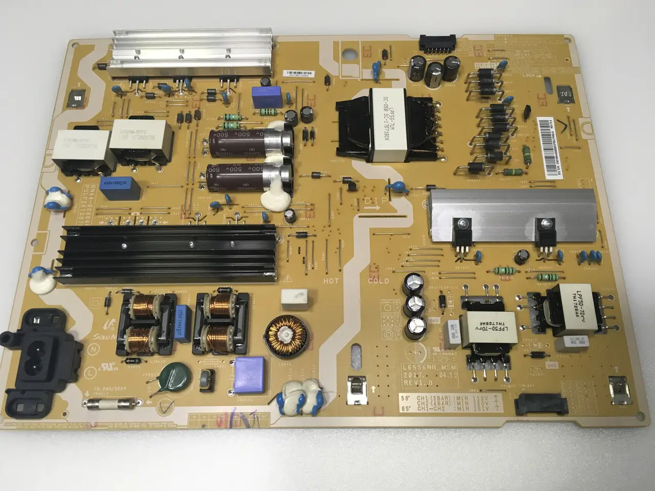 Блок живлення Samsung UE65MU6222 SAMSUNG L65S6NR-MSM BN44-00808E