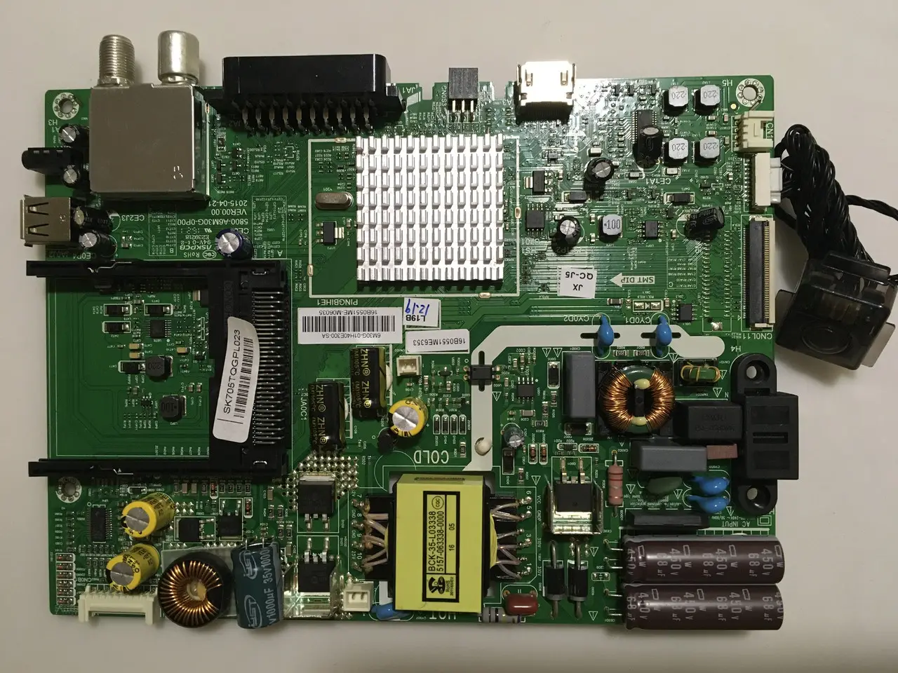 Samsung UE55NU7100 main BN94-13275U системна плата телевізора, Main, нова гарантія