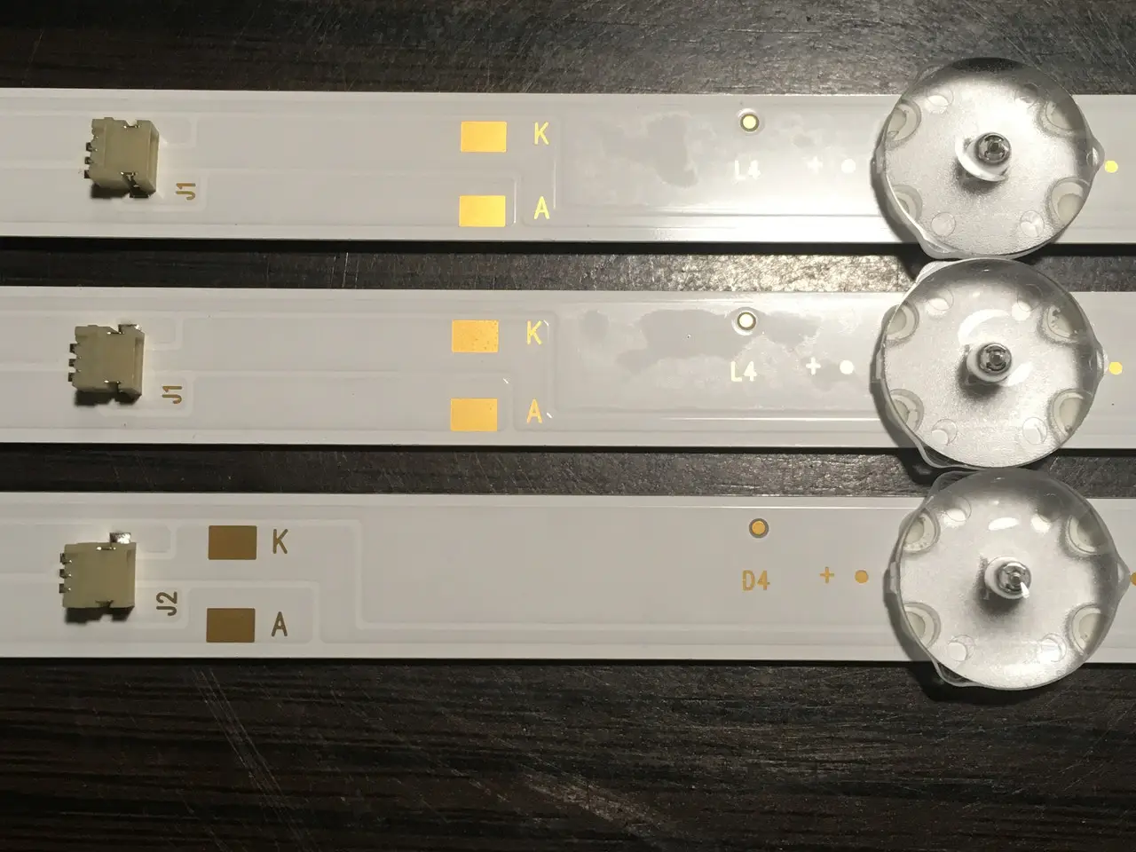 Підсвітка led телевізора KJ43d07-ZC52AG-04 303KJ430045 3 планки по 7 діодів
