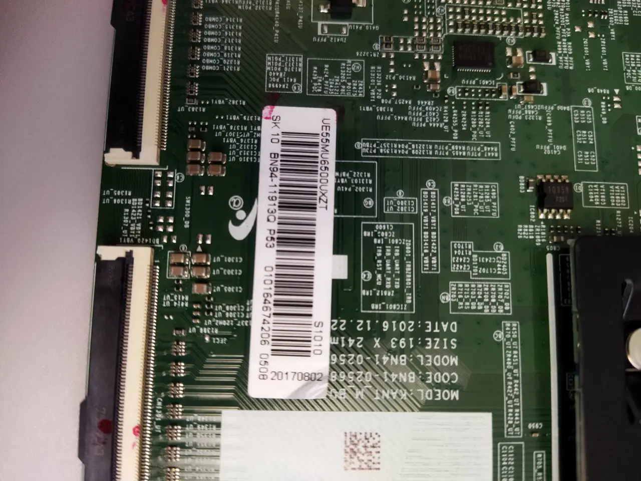 Samsung UE55MU6500U main BN94-12394N main системна плата телевізора, Main, нова гарантія