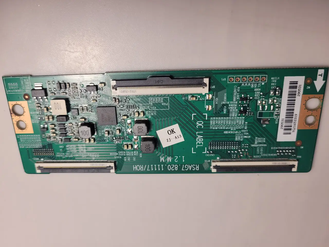 Плата Тикон T-con Hisense RSAG7.820.11117/ROH, 290531 55A6G