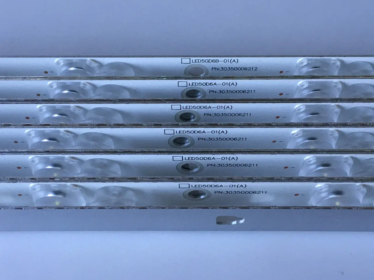 Підсвітка світлодіодна оригінал телевізора LED50D6A-01 (A) LED50D6B-01 (A) 30350006211 LE50A7100A LS50AL88A7