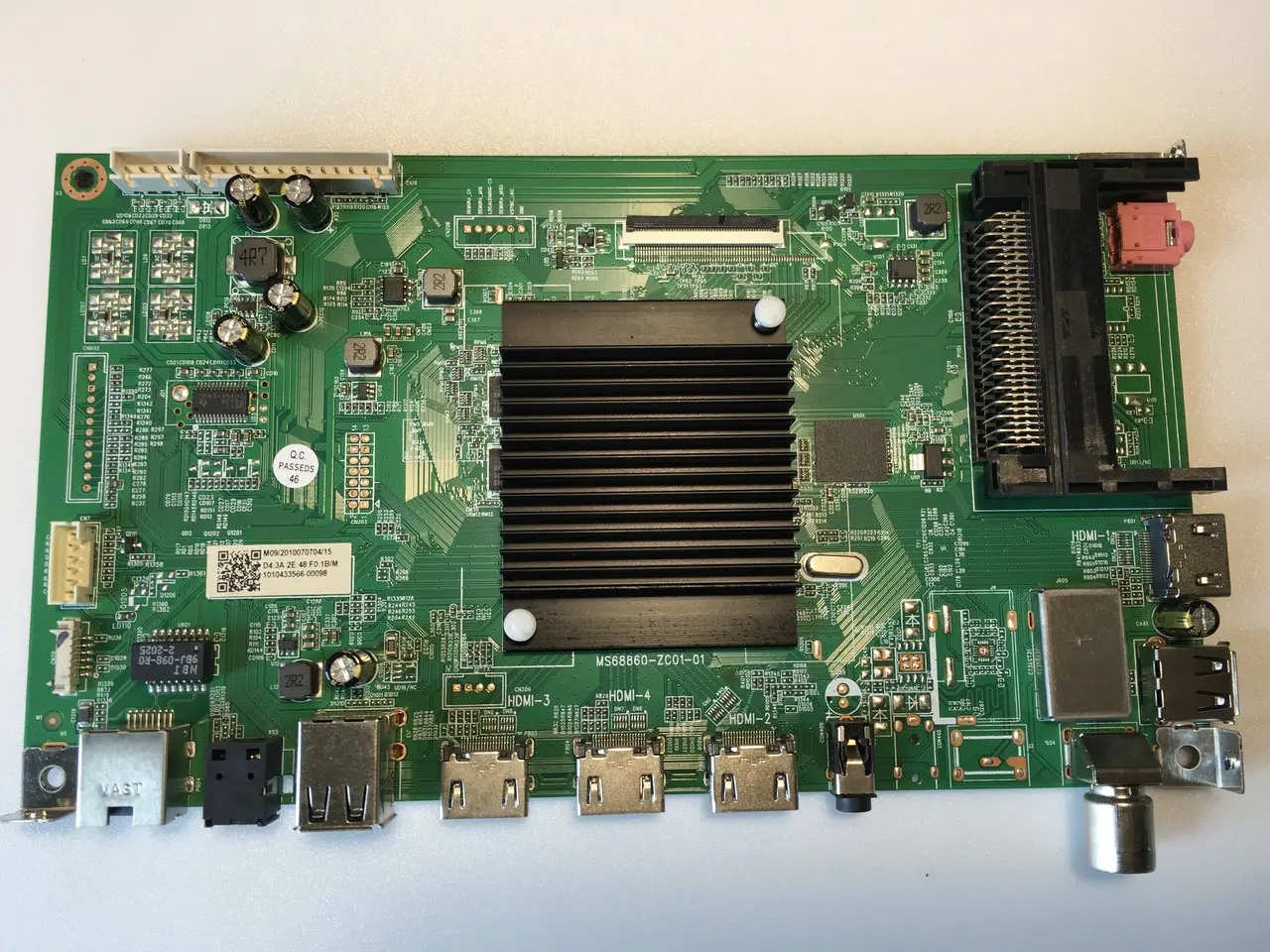 JVC LT-65MU508 ms68860-zc01-01 M09/2010070704/15 mainboard системна плата телевізора, нова, гарантія