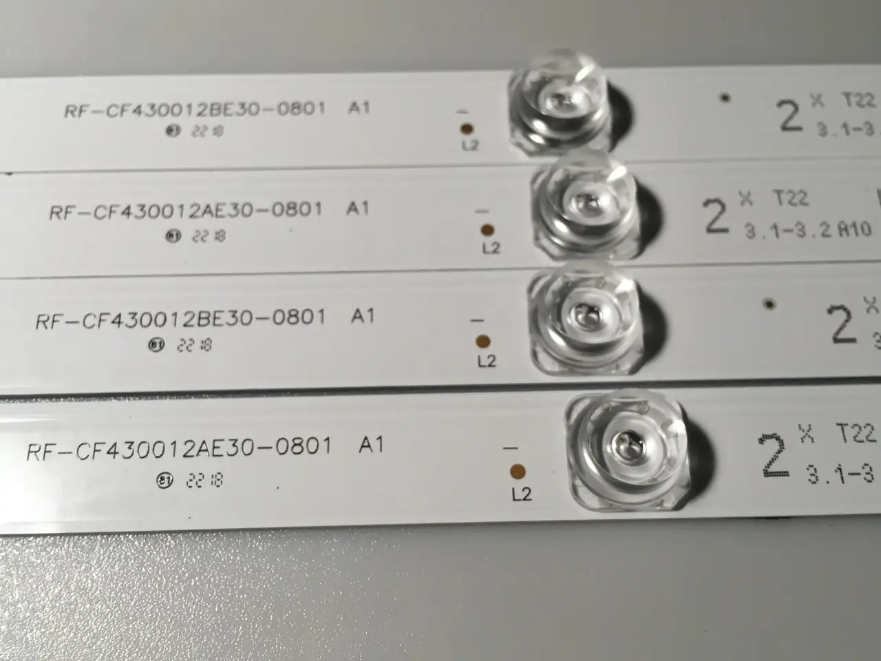 Підсвітка світлодіодна оригінал для LED TV NOKIA RF-CF430012BE30-0801 A1 VES430QNZL-P2-Z01
