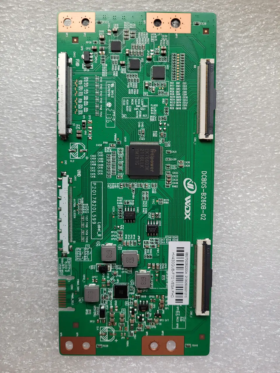 Плата тикон T-Con Board DCBDS-B260B-02 HV430QUB-F70 Vesa FHD
