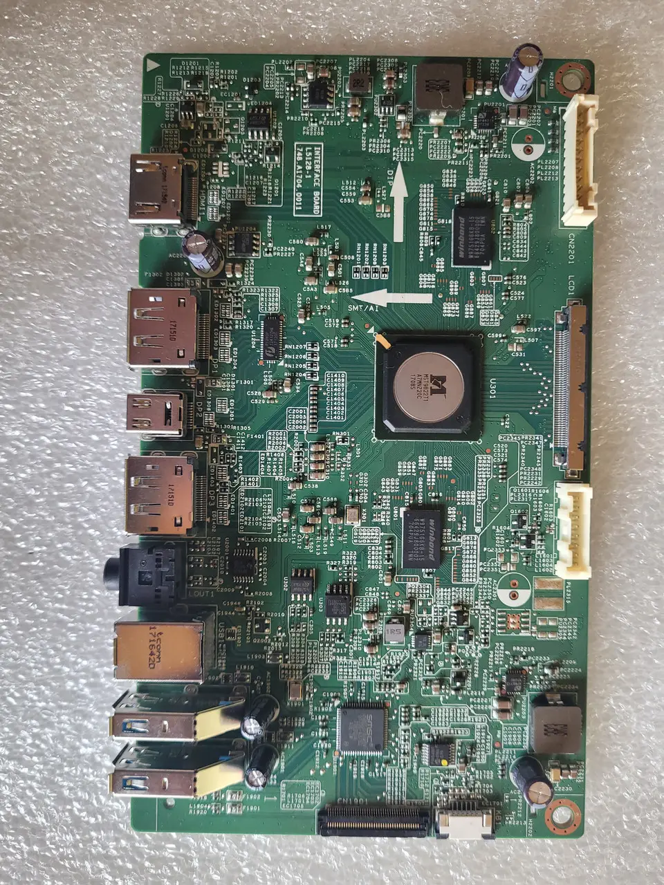 Kivi 43uk30g m082010028638/14 (1010153576-00111) майн mainboard системна плата телевізора, нова, гарантія