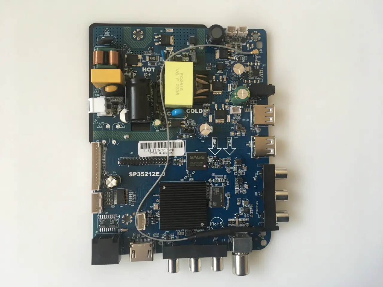 Системна плата телевізора Samsung 32S00 SP35212E.5 HX3205 HX-20240320