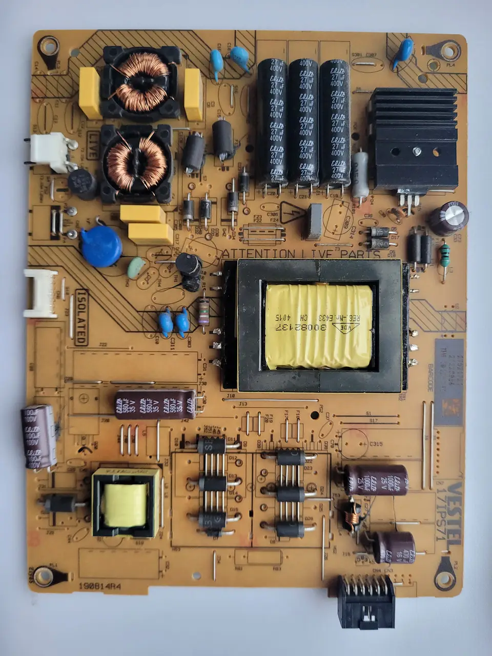 Плата питания телевизора TELEFUNKEN D39F272N3CW 17IPS71