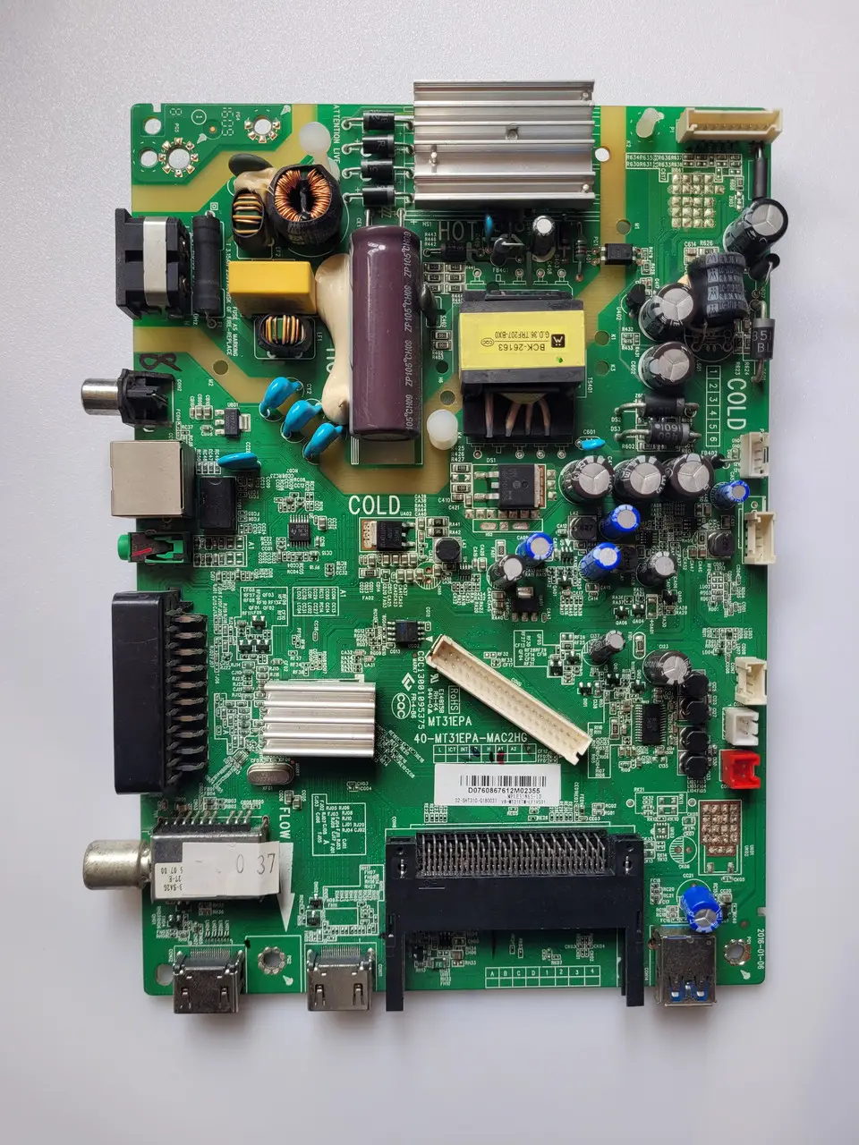 Системна плата телевізора TCL40-MT31EPA-MAC2HG