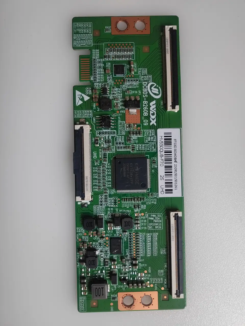 Плата тикон T-Con Board DCBDS-B260B-09 HV550QUB-F70 UHD
